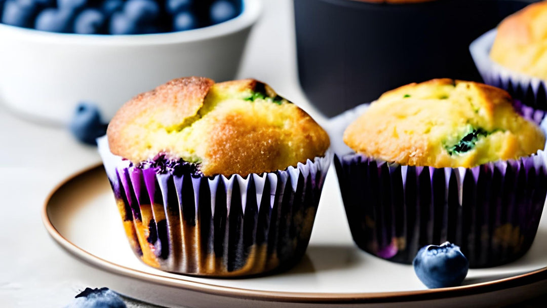 Blåbærmuffins opskrift i Airfryer: Saftige og Lette Muffins Lavet Hurtigt og Nemt