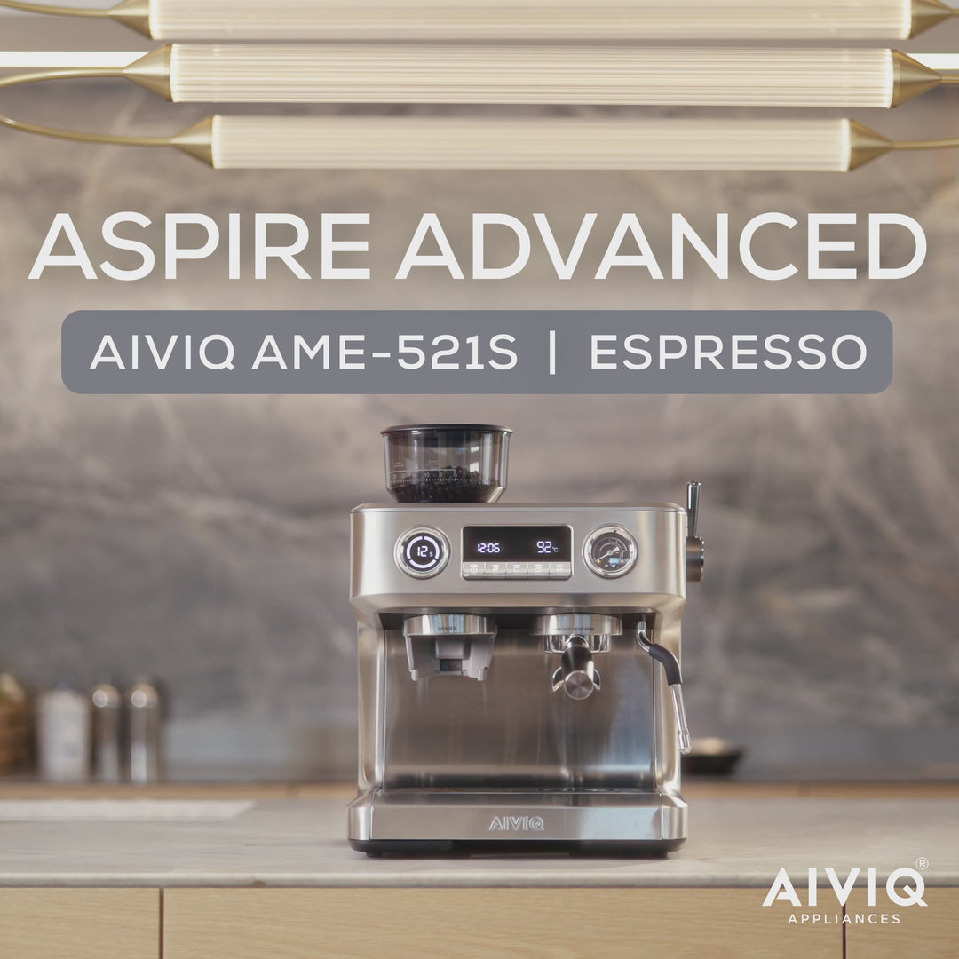 Aspire Advanced - Espressomaskine med Kaffekværn